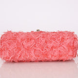 Chanel 2021 Tweed Pink Mini Rectangular Flap