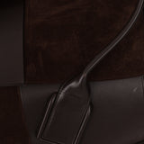 Bottega Veneta Maxi Suede & Leather Intrecciato XL Arco Tote