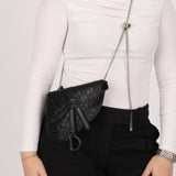 Dior 2019 Woven Saddle Belt Bag