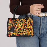Rare Prada Saffiano Floral Applique Garden Mini Bag