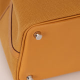 Hermès 2021 Sesame Cargo Picotin 18 PHW