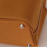 Hermès 2021 Sesame Cargo Picotin 18 PHW