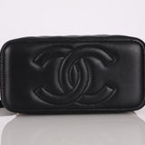 Chanel 2022 Lambskin Coco Hearts Rectangular Vanity