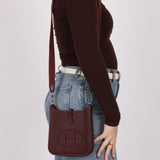 Hermès 2021 Rouge Sellier Clemence Evelyne TPM PHW
