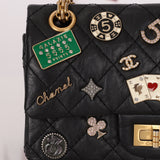 Limited Edition Chanel 2016 Calfskin Casino Lucky Charms 2.55 Reissue 224 Flap Bag