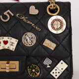 Limited Edition Chanel 2016 Calfskin Casino Lucky Charms 2.55 Reissue 224 Flap Bag
