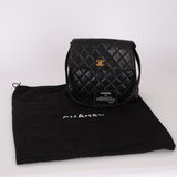 Chanel 1997 Lambskin Turnlock Shoulder Kelly Bag