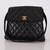 Chanel 1997 Lambskin Turnlock Shoulder Kelly Bag