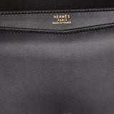 Hermès 1990 Noir Box Lydie GHW