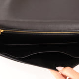 Hermès 1990 Noir Box Lydie GHW