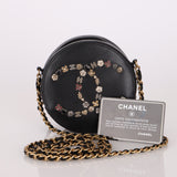 Chanel 2020 Calfskin Lucky Charms Round Crossbody