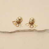 Dior Tribales Double Pearl Studs