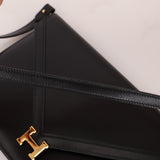 Hermès 1990 Noir Box Lydie GHW