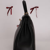 Hermès 2009 Noir Swift Kelly 32 GHW