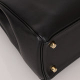 Hermès 2009 Noir Swift Kelly 32 GHW