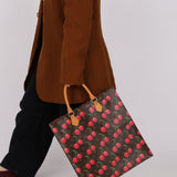 Limited Edition 2005 Louis Vuitton x Takashi Murakami Cerises Sac Plat