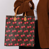 Limited Edition 2005 Louis Vuitton x Takashi Murakami Cerises Sac Plat