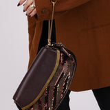 Limited Edition Louis Vuitton Monogram Sauvage Sequin Tiger Clutch