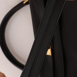 Hermès 2009 Noir Swift Kelly 32 GHW