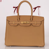 Ultra-Rare 2022 Hermès Biscuit Birkin 30 3-En-1 GHW