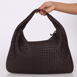 Bottega Veneta Intrecciato Medium Brown Hobo