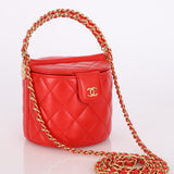 Chanel 2023 Lambskin Basket Crossbody