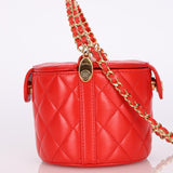 Chanel 2023 Lambskin Basket Crossbody