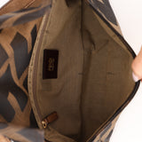 Fendi XL Mix Zucca Fringe Baguette