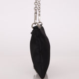 Prada Nylon French Bulldog Chain Pochette