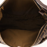 Rare Fendi Zucca Zip Mamma Baguette GHW