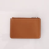 Hermès 2021 Constance Slim Wallet w/ zip cardholder w/ chain