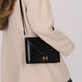 Hermès 1990 Noir Box Lydie GHW
