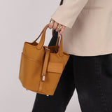 Hermès 2021 Sesame Cargo Picotin 18 PHW