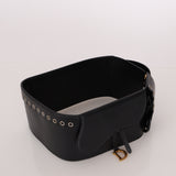 Dior 2018 Saddle Grommet Wide Belt 75