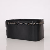 Dior 2018 Saddle Grommet Wide Belt 75