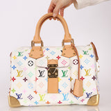 Limited Edition Louis Vuitton x Takashi Murakami Multicolor Speedy 30