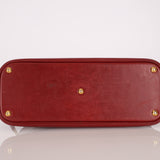 Hermès 1993 Rouge H Box Bolide 27 GHW