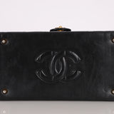 Ultra-Rare Chanel 1992 Lambskin Beauty Train Trunk Vanity Case 24K GP