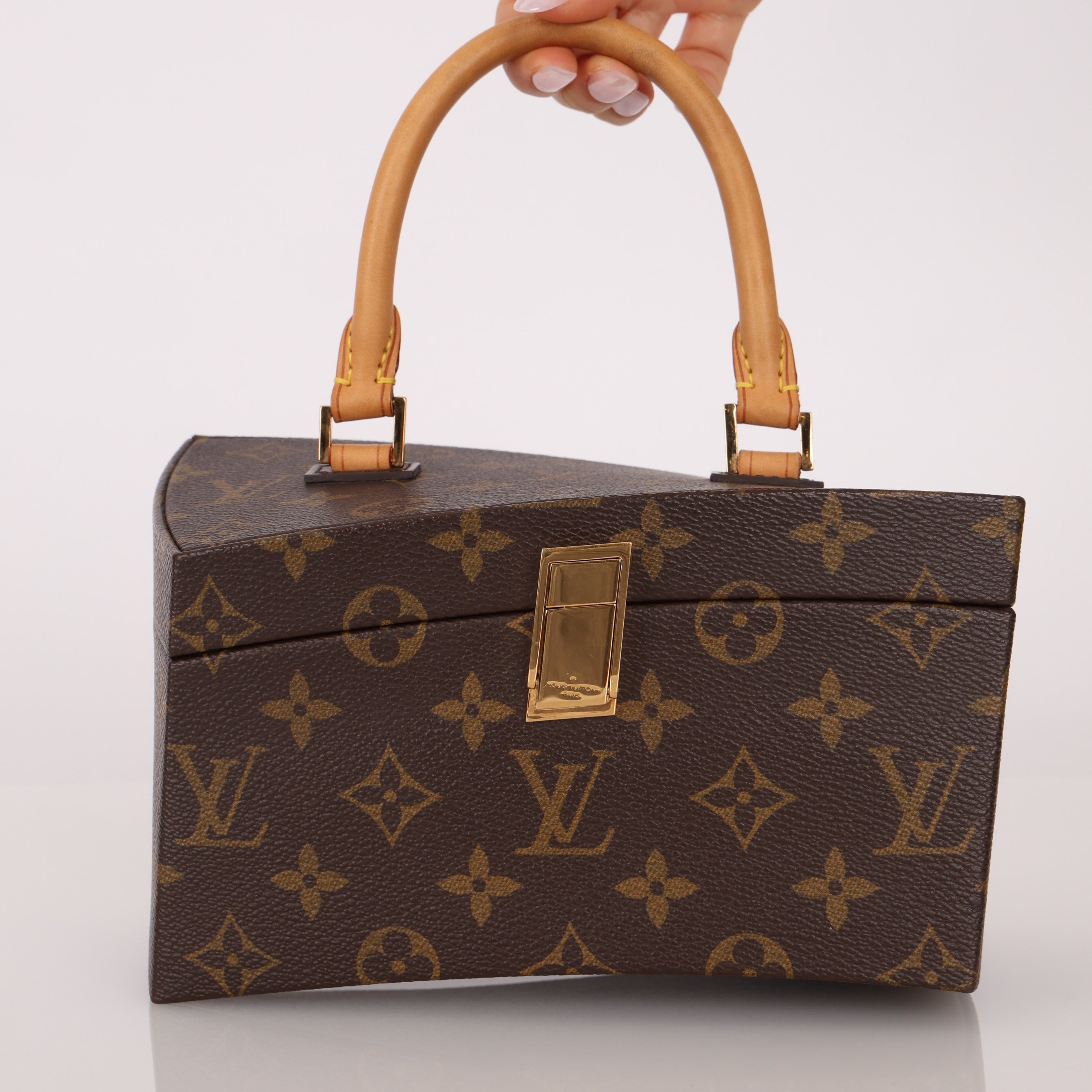 Limited Edition Louis Vuitton x Frank Gehry Monogram Twisted Box with Strap