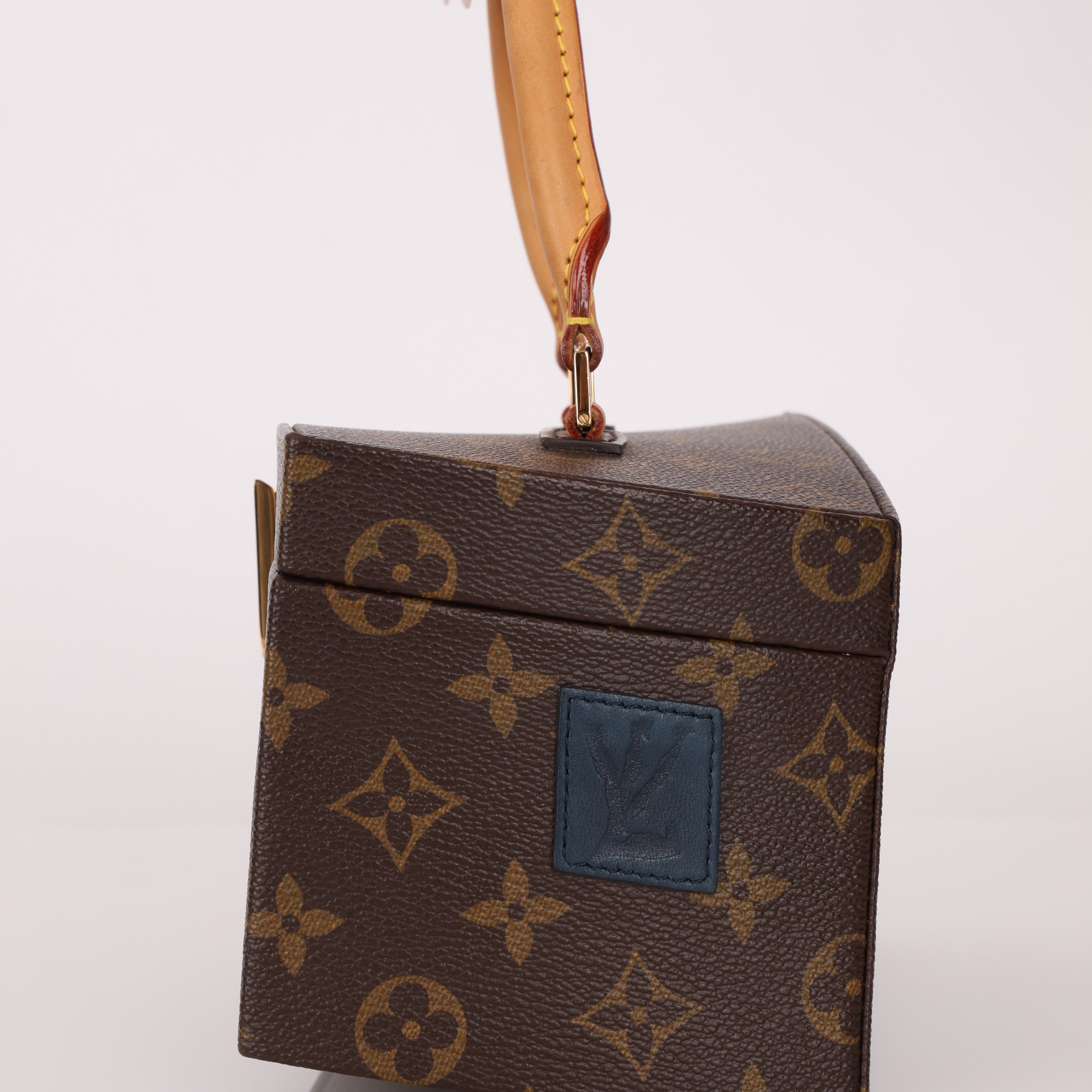 Limited Edition Louis Vuitton x Frank Gehry Monogram Twisted Box with Strap