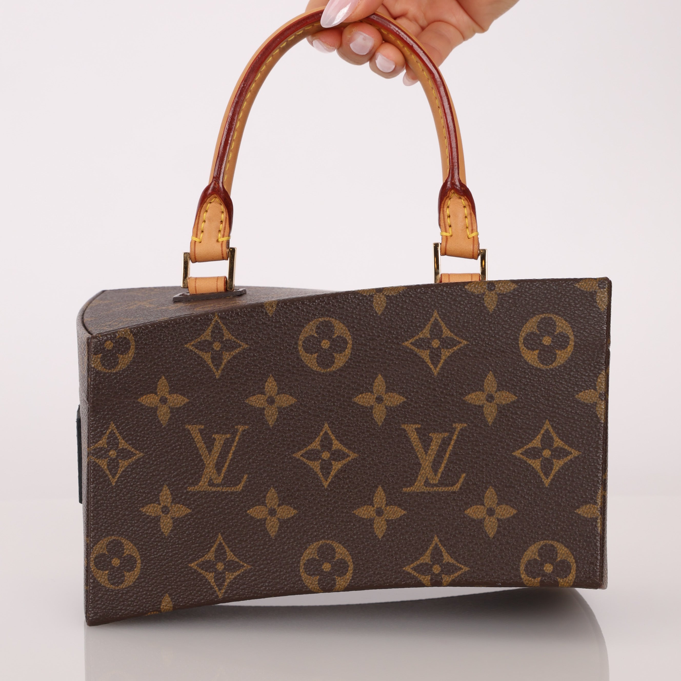 Limited Edition Louis Vuitton x Frank Gehry Monogram Twisted Box with Strap