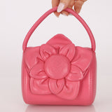 Rare Vintage Loewe Nappa Goya Flower Mini Bag