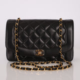 Chanel 1991 Lambskin Medium Diana