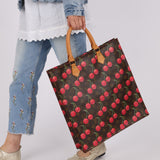 Limited Edition 2005 Louis Vuitton x Takashi Murakami Cerises Sac Plat
