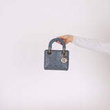 Dior 2022 Lambskin Lucky Stars Mini Lady