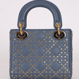Dior 2022 Lambskin Lucky Stars Mini Lady