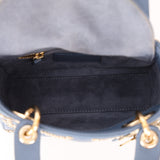 Dior 2022 Lambskin Lucky Stars Mini Lady