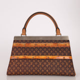 Rare Louis Vuitton 2018 Transformed Monogram Crown Frame Kelly Bag