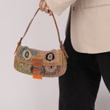 Ultra-Rare Fendi Beaded Lizard-Trimmed Baguette