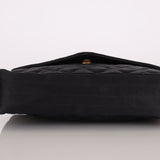 Chanel 1987 Satin Envelope Precious Crystal CC Square Flap 24K GP